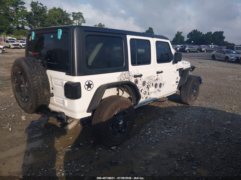 2021 JEEP WRANGLER UNLIMITED auction photo 4