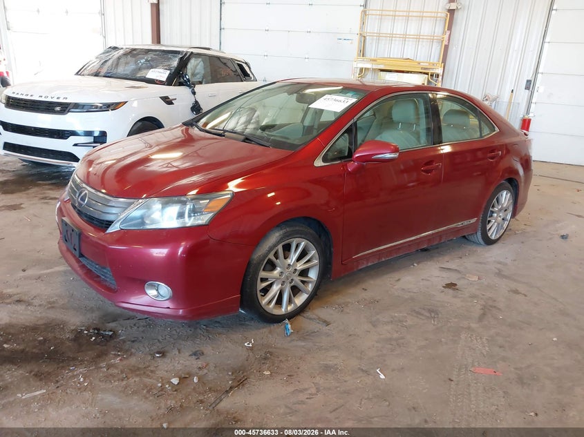 Vin: jthbb1baxa2010232, lot: 46235338, lexus hs 250h premium 20102