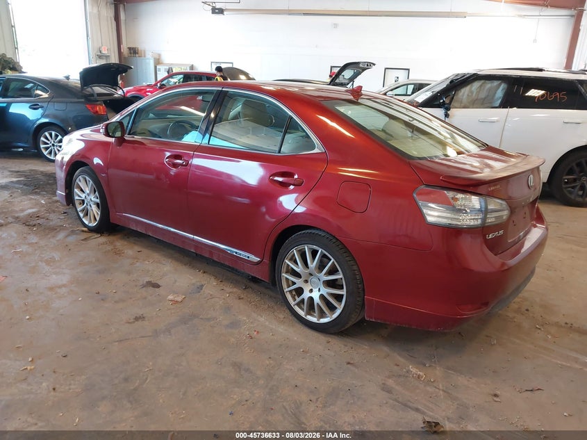 Vin: jthbb1baxa2010232, lot: 46235338, lexus hs 250h premium 20103