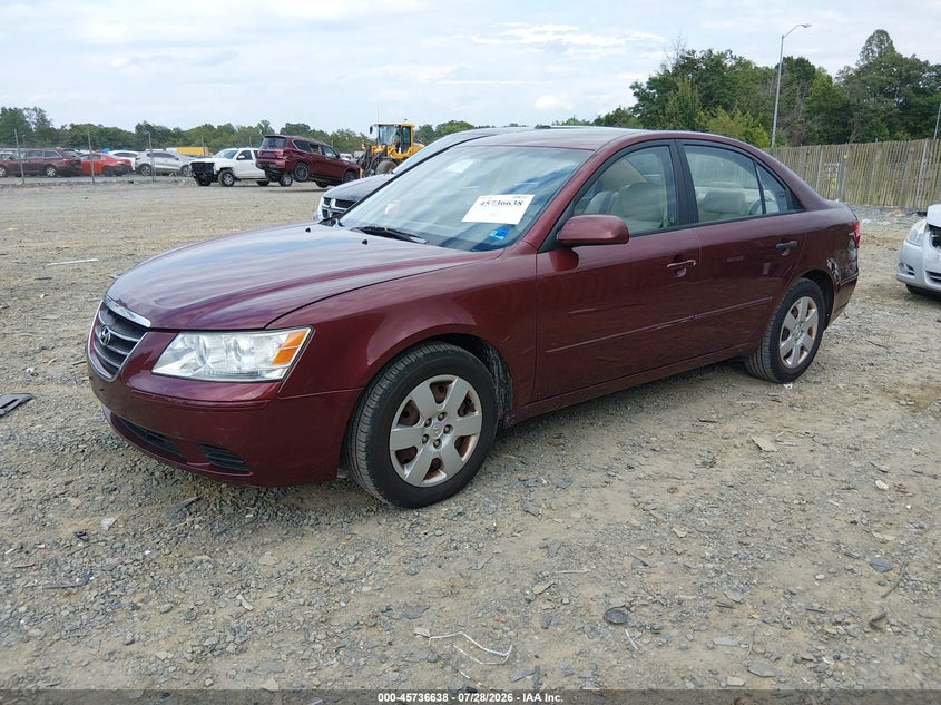 Vin: 5npet4ac6ah583692, lot: 46235343, hyundai sonata gls 20102