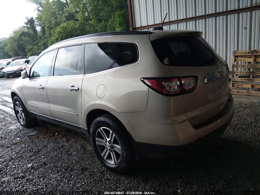 Vin: 1gnkvgkd2gj134376, lot: 46235351, chevrolet traverse lt 20163
