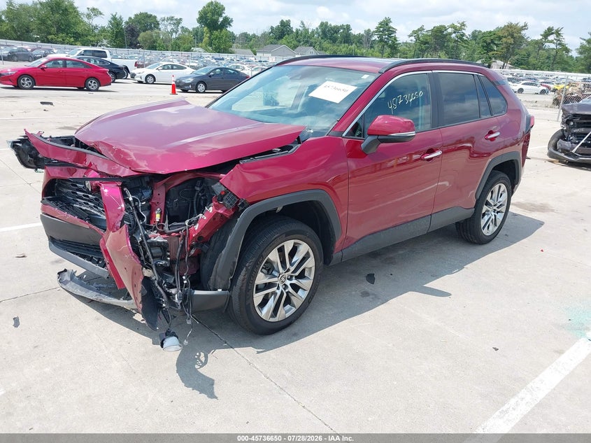 Vin: 2t3n1rfv9mw204369, lot: 46235354, toyota rav4 limited 20212