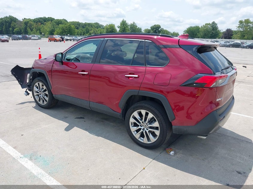 Vin: 2t3n1rfv9mw204369, lot: 46235354, toyota rav4 limited 20213