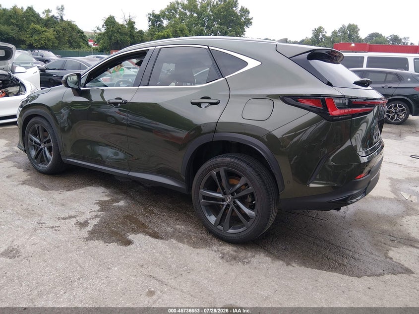 Vin: jtjhkcfzxn2004246, lot: 46235357, lexus nx 450h+ luxury 20223