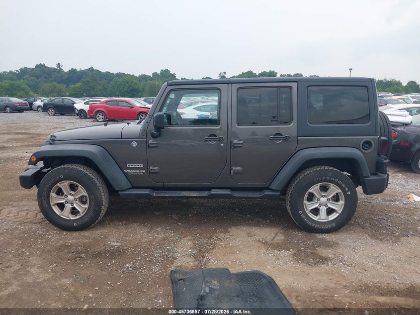 JEEP WRANGLER UNLIMITED 2014 VIN 1C4BJWDG7EL297600
