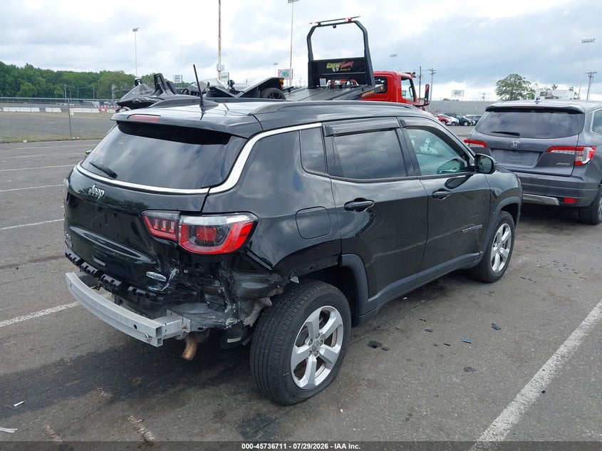 Vin: 3c4njdbb0jt492381, lot: 46235415, jeep compass latitude 4x4 20184