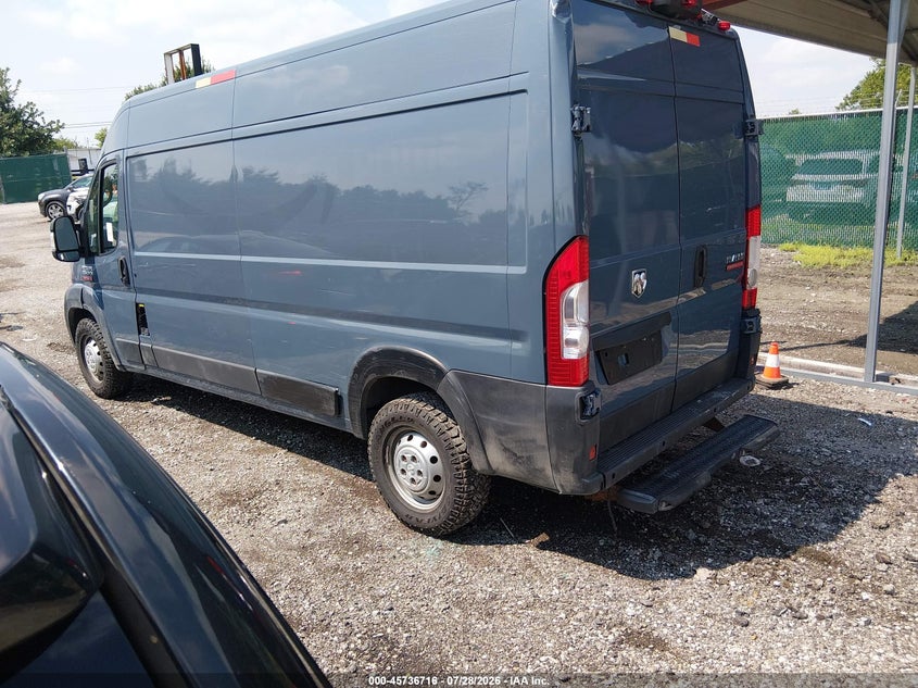 Vin: 3c6trvdg5ke518145, lot: 46235420, ram promaster 2500 high roof 159 wb 20193