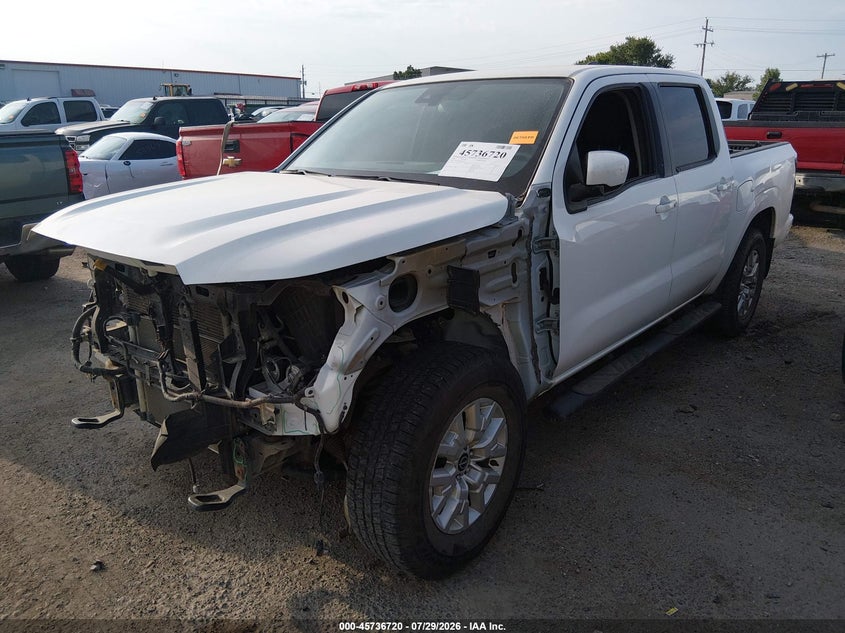 Vin: 1n6ed1ek2pn631322, lot: 46235424, nissan frontier sv 4x4 20232