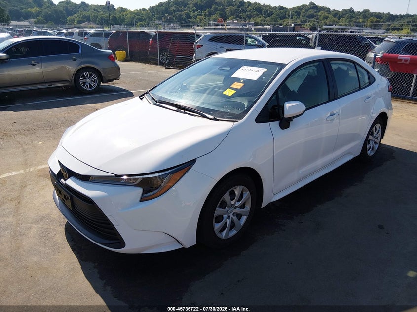 Vin: jtdb4mee5rj015397, lot: 46235426, toyota corolla le 20242