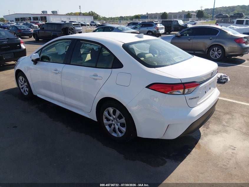 Vin: jtdb4mee5rj015397, lot: 46235426, toyota corolla le 20243