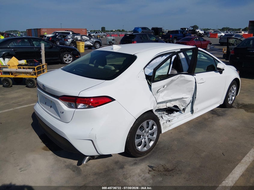 Vin: jtdb4mee5rj015397, lot: 46235426, toyota corolla le 20244