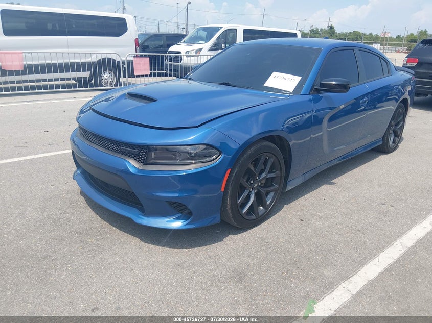 Vin: 2c3cdxhg4ph505545, lot: 46235431, dodge charger gt 20232