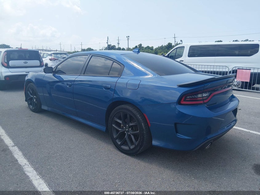 Vin: 2c3cdxhg4ph505545, lot: 46235431, dodge charger gt 20233