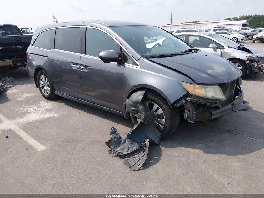 Vin: 5fnrl5h68gb004474, lot: 46235437, honda odyssey ex-l 2016 img_1