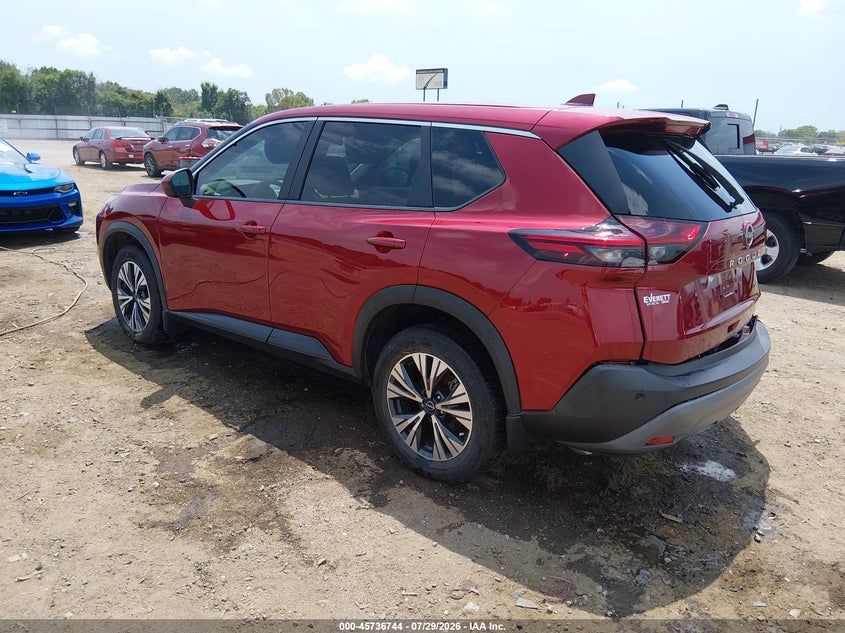 Vin: 5n1bt3ba8pc920860, lot: 46235448, nissan rogue sv fwd 20233