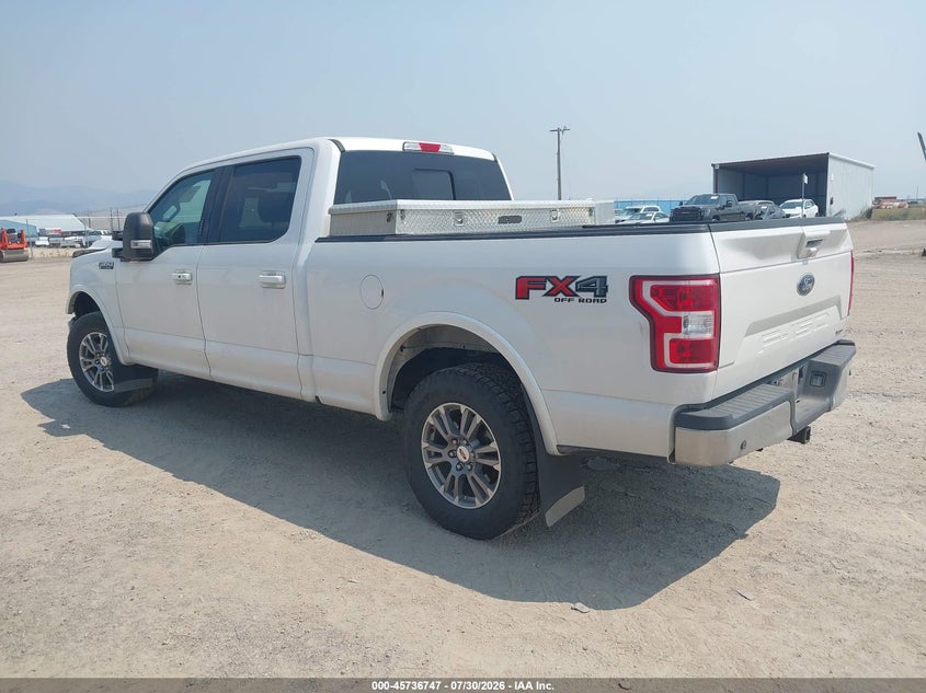 Vin: 1ftfw1e43kke39484, lot: 46235451, ford f-150 lariat 20193