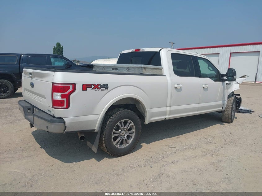 Vin: 1ftfw1e43kke39484, lot: 46235451, ford f-150 lariat 20194