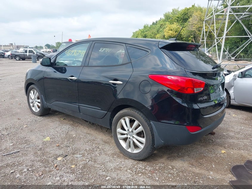 Vin: km8jucac4bu294481, lot: 46235453, hyundai tucson limited 20113
