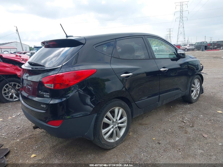 Vin: km8jucac4bu294481, lot: 46235453, hyundai tucson limited 20114