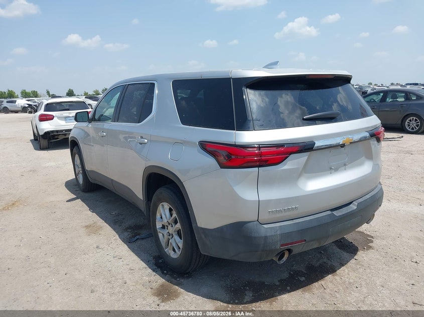 2022 CHEVROLET TRAVERSE auction photo 3