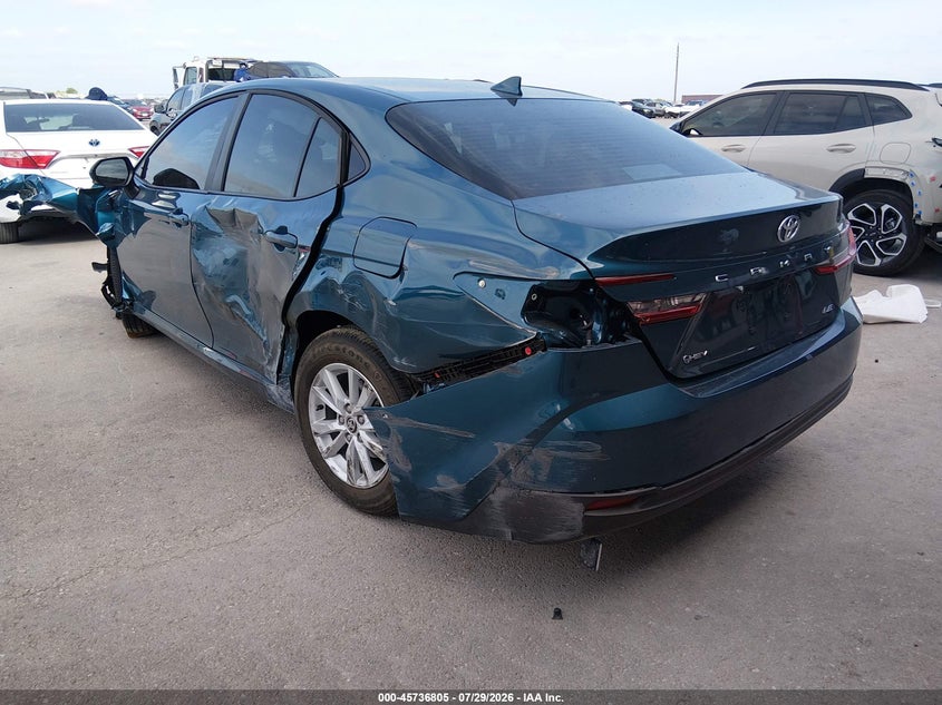 Vin: 4t1daack5tu749497, lot: 46235509, toyota camry le 20263