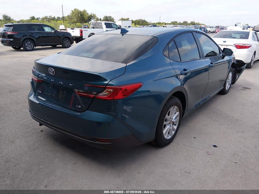 Vin: 4t1daack5tu749497, lot: 46235509, toyota camry le 20264