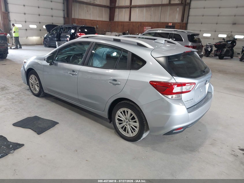 Vin: 4s3gtab63j3726111, lot: 46235520, subaru impreza 2.0i premium 20183