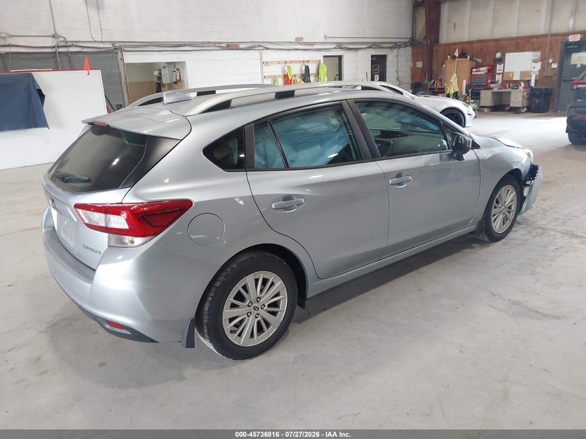 Vin: 4s3gtab63j3726111, lot: 46235520, subaru impreza 2.0i premium 20184