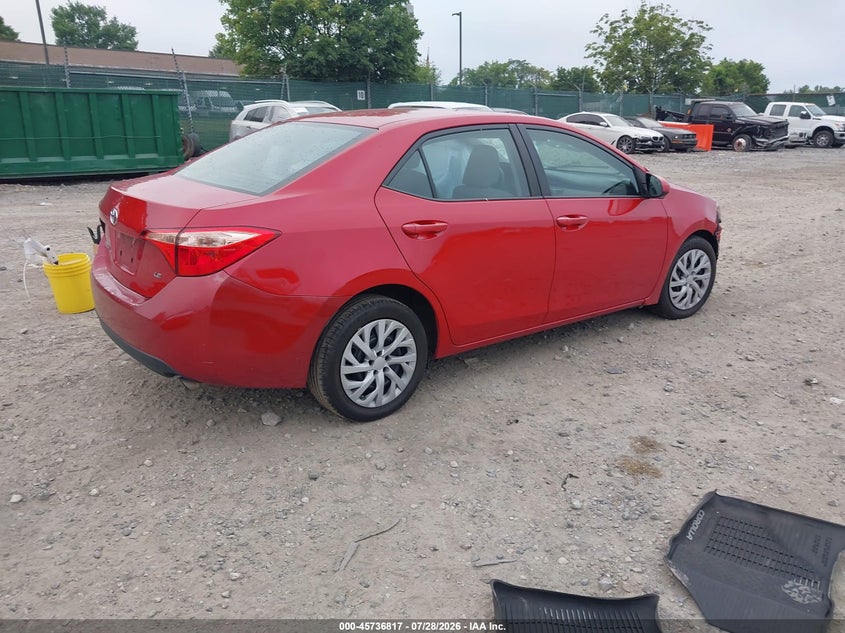 Vin: 2t1burhe4jc964125, lot: 46235521, toyota corolla le 20184