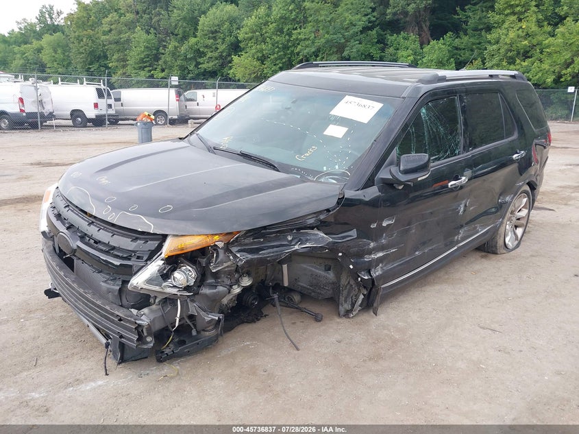 Vin: 1fm5k7d80egc55590, lot: 46235541, ford explorer xlt 20142