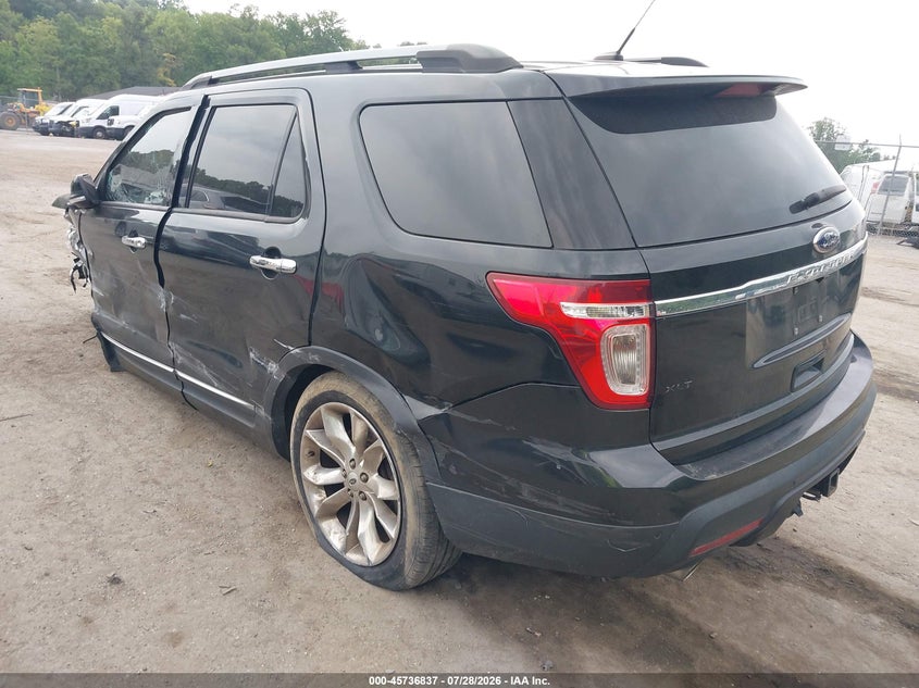 Vin: 1fm5k7d80egc55590, lot: 46235541, ford explorer xlt 20143