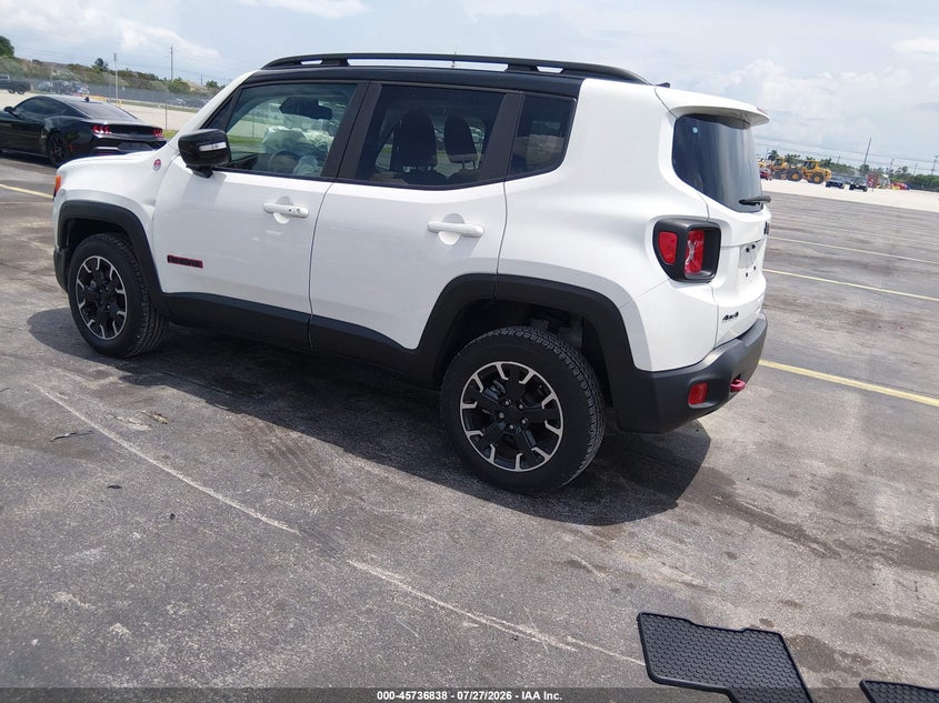 Vin: zacnjdc19ppp19120, lot: 46235542, jeep renegade trailhawk 4x4 20233