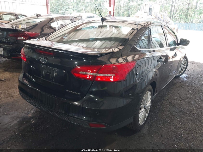Vin: 1fadp3j22hl329569, lot: 46235550, ford focus titanium 20174