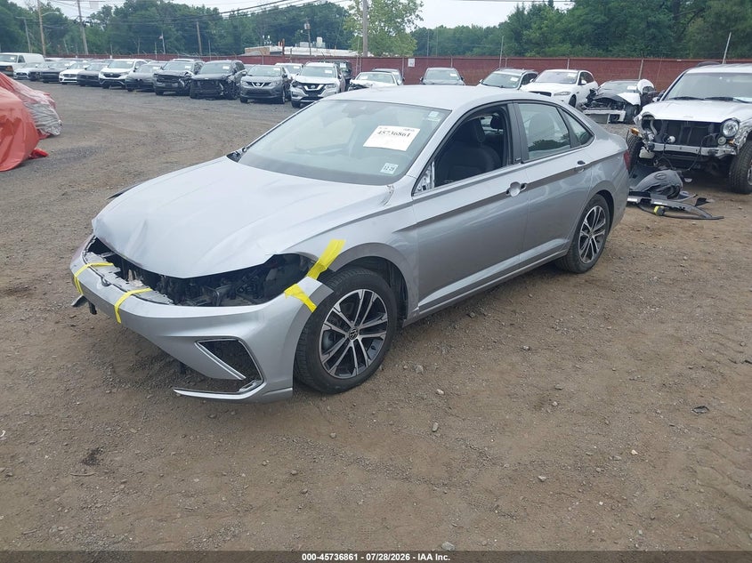 2025 VOLKSWAGEN JETTA auction photo 2