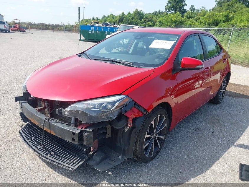 Vin: 5yfburhe8hp587034, lot: 46235567, toyota corolla se 20172