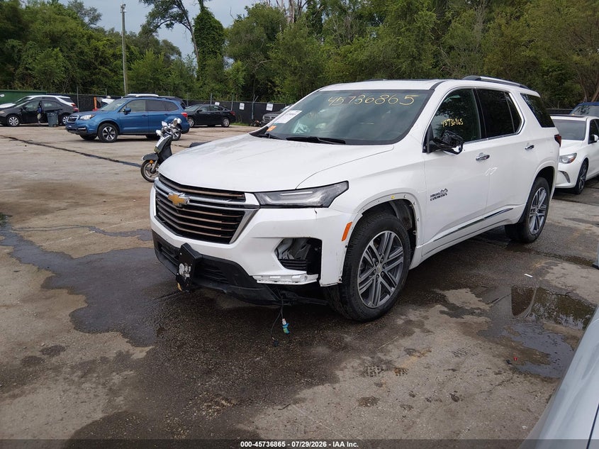 Vin: 1gnevnkw4pj283391, lot: 46235569, chevrolet traverse awd high country 20232