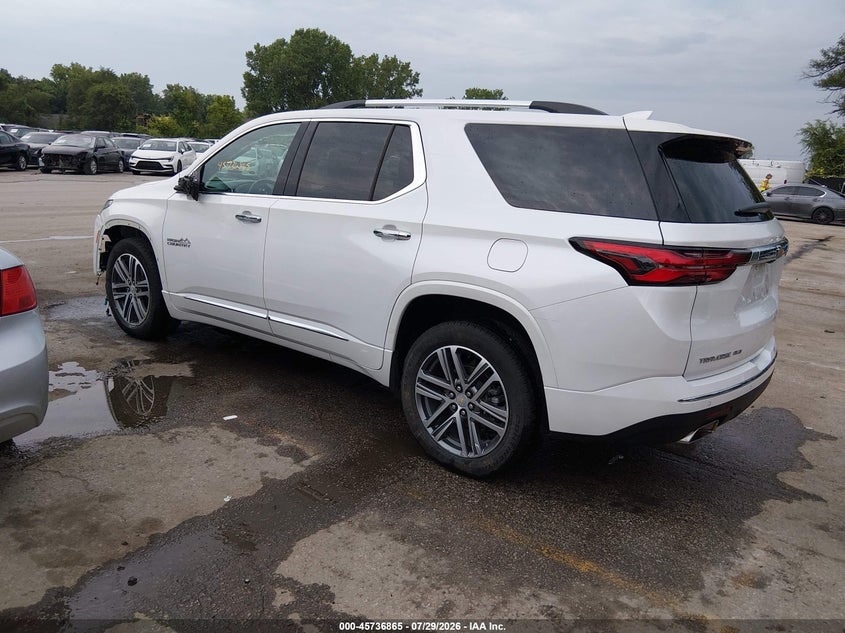 Vin: 1gnevnkw4pj283391, lot: 46235569, chevrolet traverse awd high country 20233