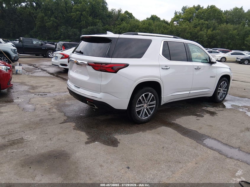 Vin: 1gnevnkw4pj283391, lot: 46235569, chevrolet traverse awd high country 20234