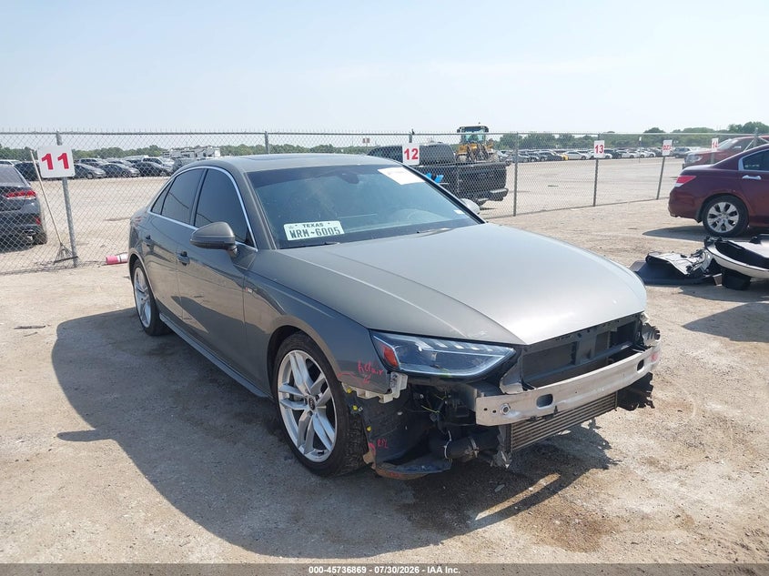 Vin: waueaaf43pn002144, lot: 46235573, audi a4 premium plus 45 tfsi s line quattro s tronic 2023 img_1