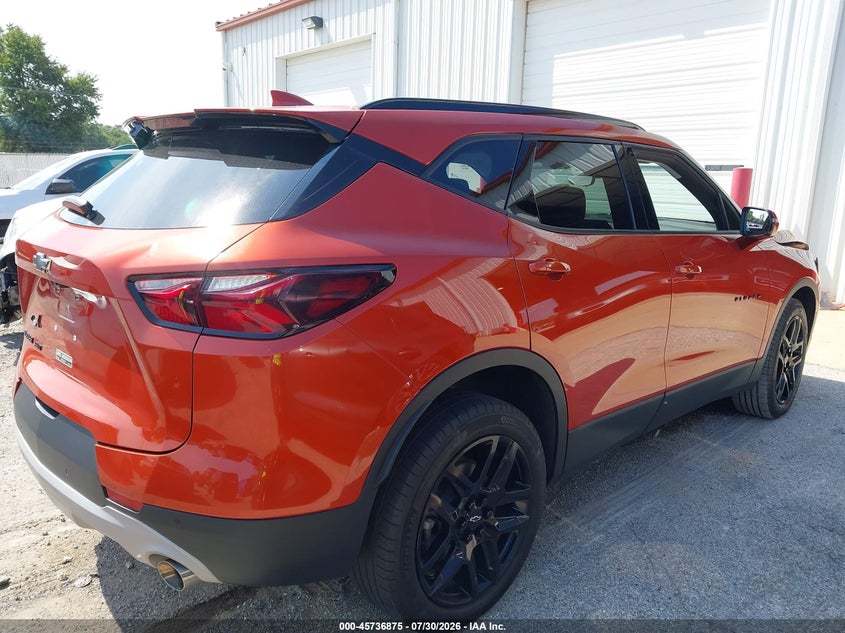 Vin: 3gnkbjrs6ms542657, lot: 46235579, chevrolet blazer awd 3lt 20214