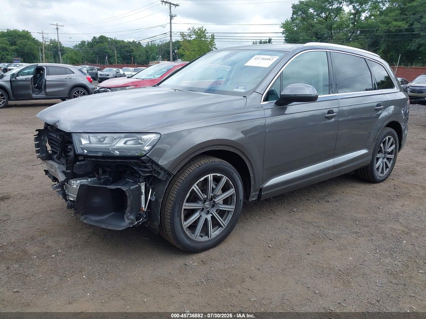 Vin: wa1aaaf76kd046756, lot: 46235586, audi q7 55 premium 20192
