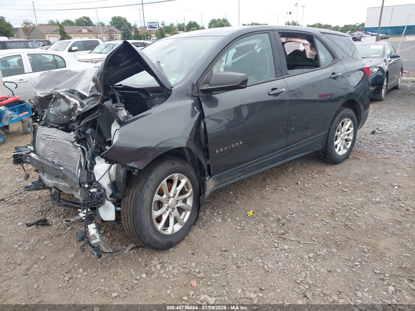 Vin: 2gnaxsev8k6303142, lot: 46235588, chevrolet equinox ls 20192