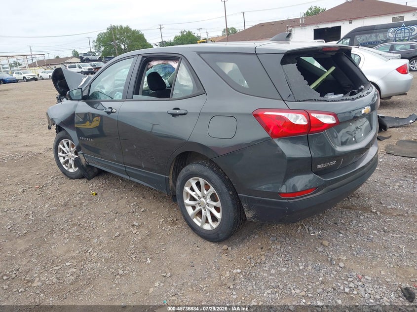 Vin: 2gnaxsev8k6303142, lot: 46235588, chevrolet equinox ls 20193