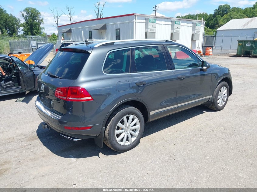 Vin: wvgfk9bp9cd003278, lot: 46235600, volkswagen touareg tdi sport 20124