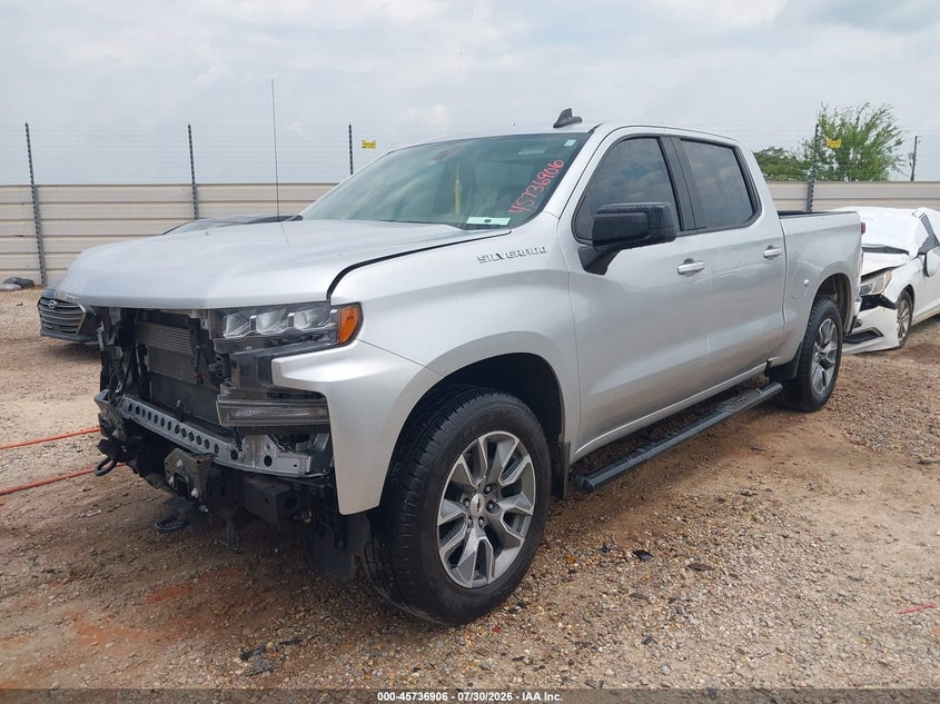 2022 CHEVROLET SILVERADO 1500 LTD auction photo 2