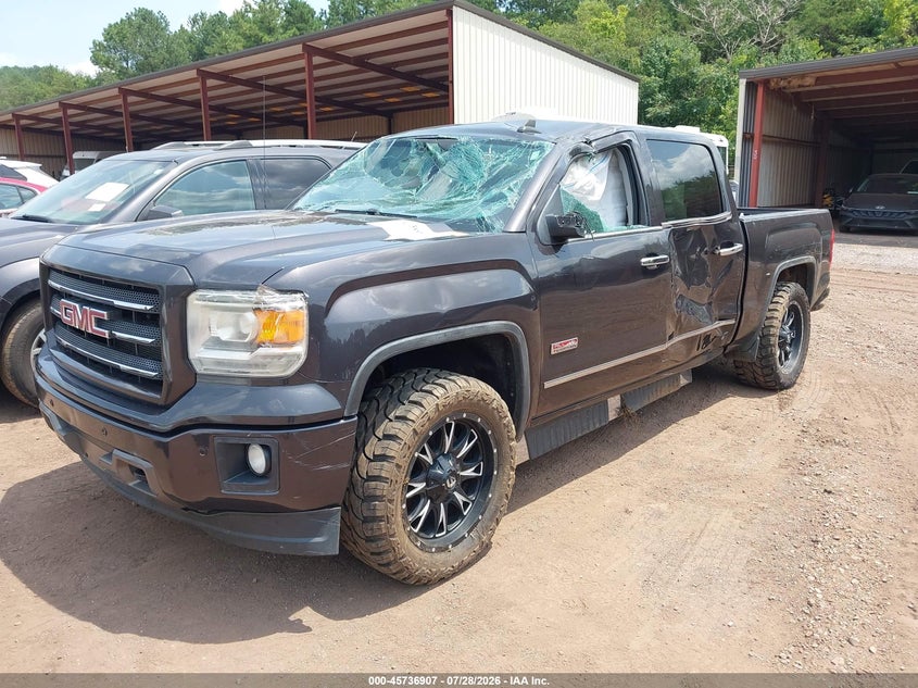 Vin: 3gtu2vec1fg209845, lot: 46235611, gmc sierra 1500 slt 20152