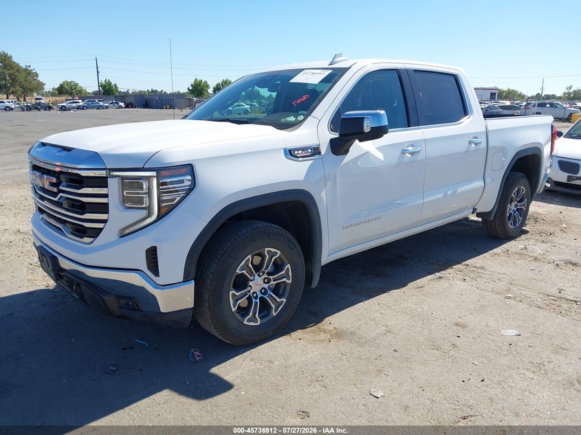 Vin: 1gtphdedxsz304008, lot: 46235616, gmc sierra 1500 2wd  short box slt 20252