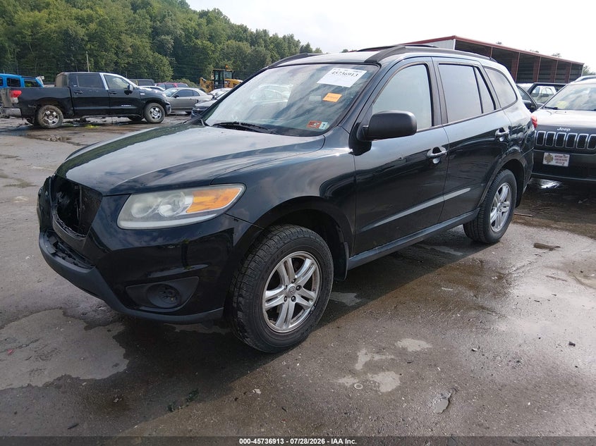 Vin: 5xyzgdab4cg152212, lot: 46235617, hyundai santa fe gls 20122
