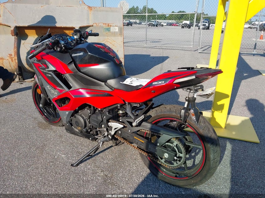 2024 KAWASAKI EX500 auction photo 3