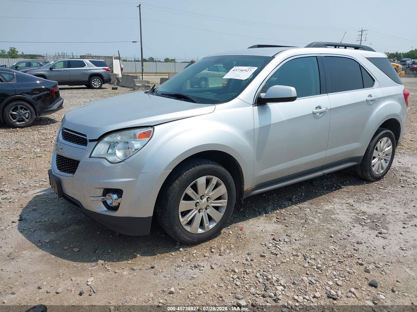 Vin: 2gnalpec4b1182629, lot: 46235631, chevrolet equinox lt w/2lt 20112
